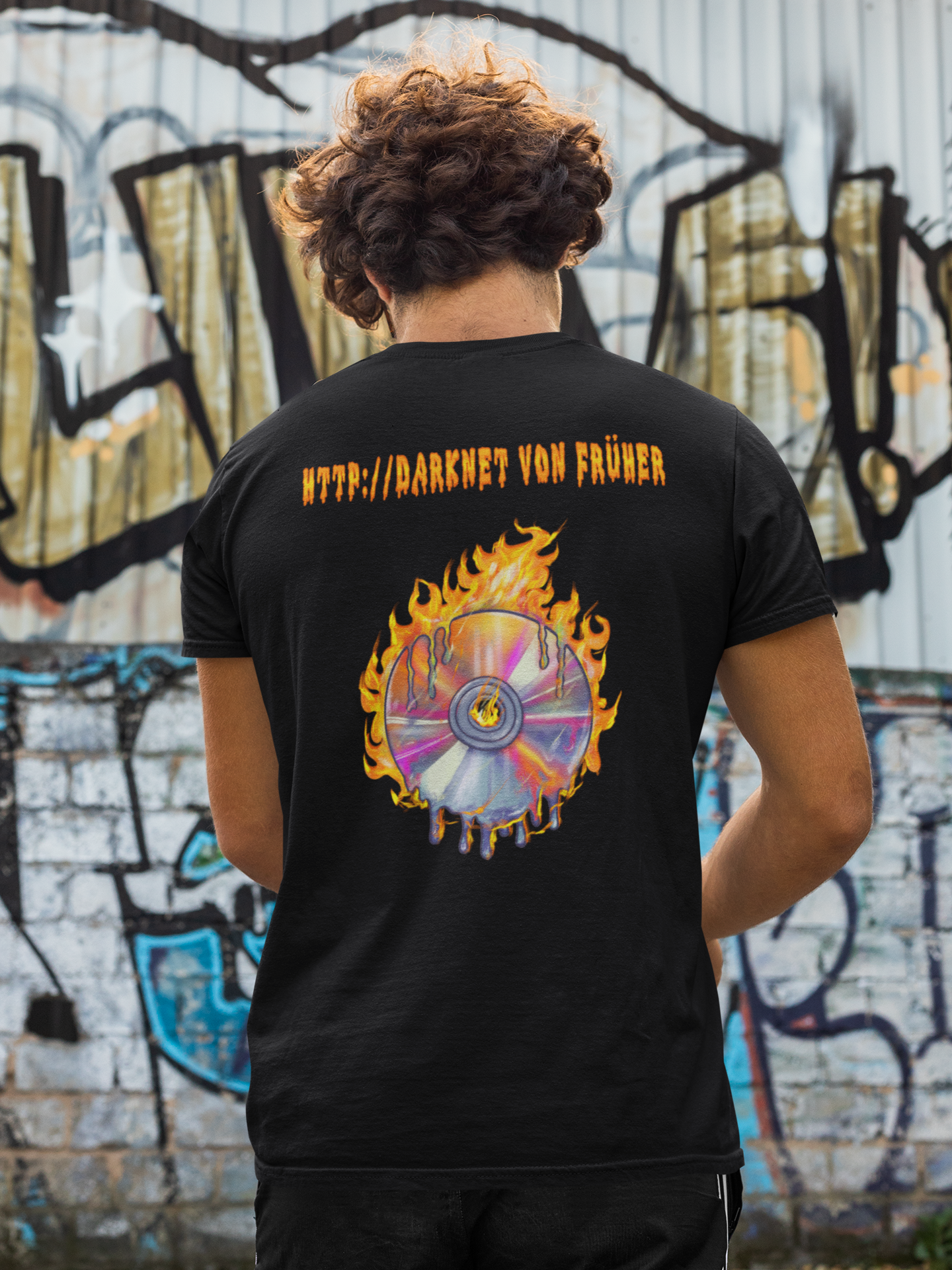 Darknet von früher Oversize T-Shirt Unisex