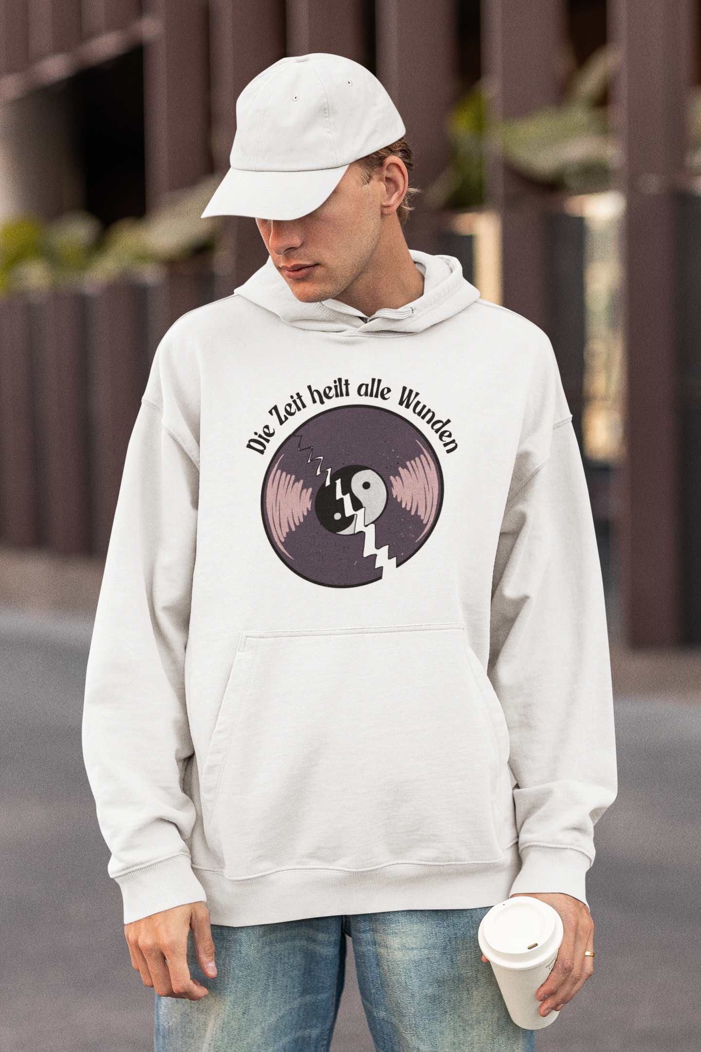 Die Zeit heilt alle Wunden Hoodie Unisex