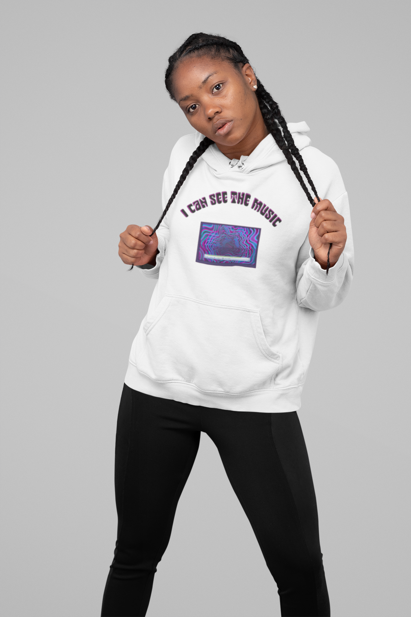 I can see the music Hoodie Unisex